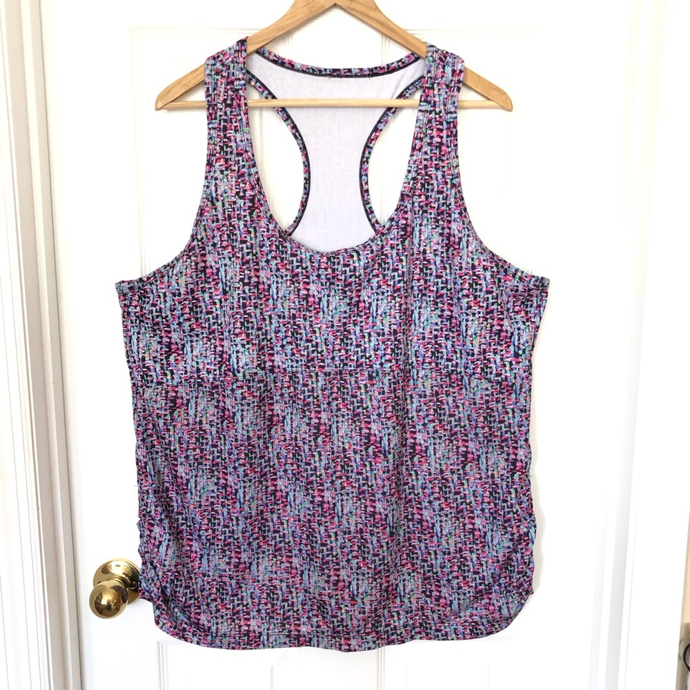 Fabletics Racerback Side Cinch Tank Top